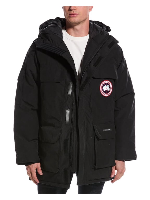 mens Expedition Parka, 2XL, Black