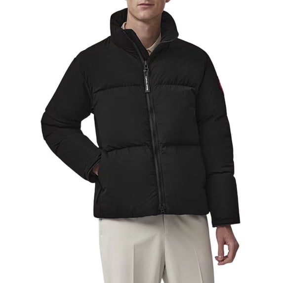 Canada Goose mens Lawrence Puffer Jacket, 2XL, Black