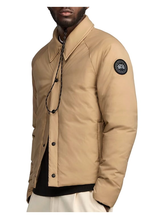 mens Lodge Coach Jacket, m, Tan