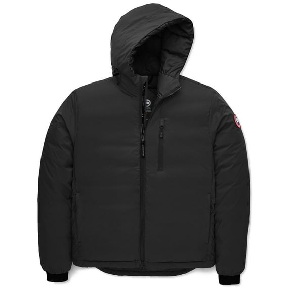 Canada Goose mens Lodge Hoodie, l, Black