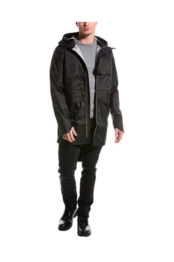 mens  Long Jacket, XS, Black