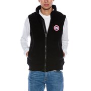 Canada Goose mens Mersey Fleece Wool-Blend Vest, l, Black