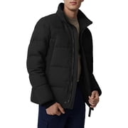 Canada Goose mens Wyndham Parka, l, Black