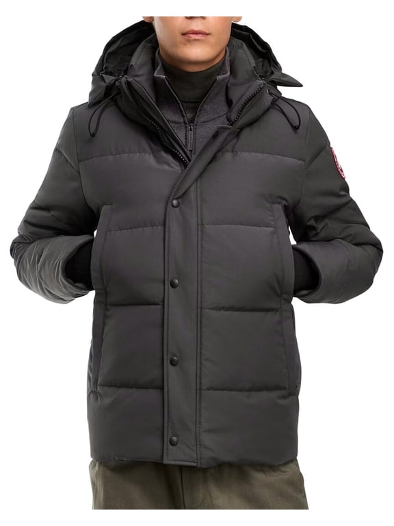 mens Wyndham Parka, s, Grey