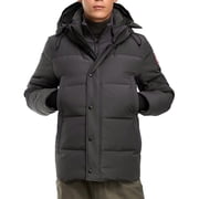 Canada Goose mens Wyndham Parka, s, Grey