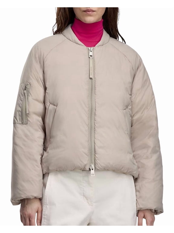 womens Elba Down Bomber Jacket, l