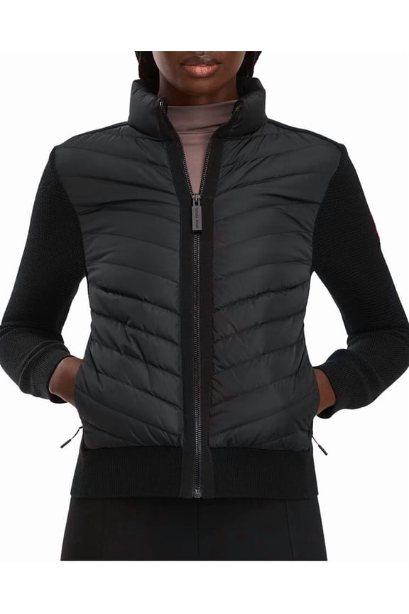 womens HyBridge® Knit Down Jacket, l