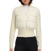 Canada Goose womens HyBridge  Wide Quilt Knit Down Jacket, l