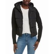 Canada Goose womens HyBridge Wide Quilt Knit Wool Hoodie, XL