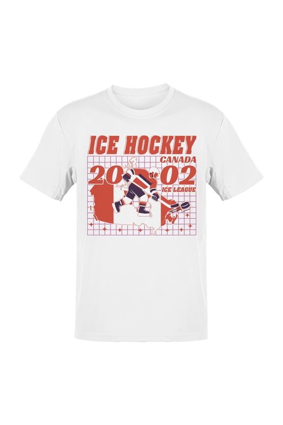 Canada Ice Hockey League 2002 Design Men's T-shirt