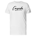 thumbnail image 1 of Canada In Pen Style T-Shirt Men -Image by Shutterstock, Male Large, 1 of 2
