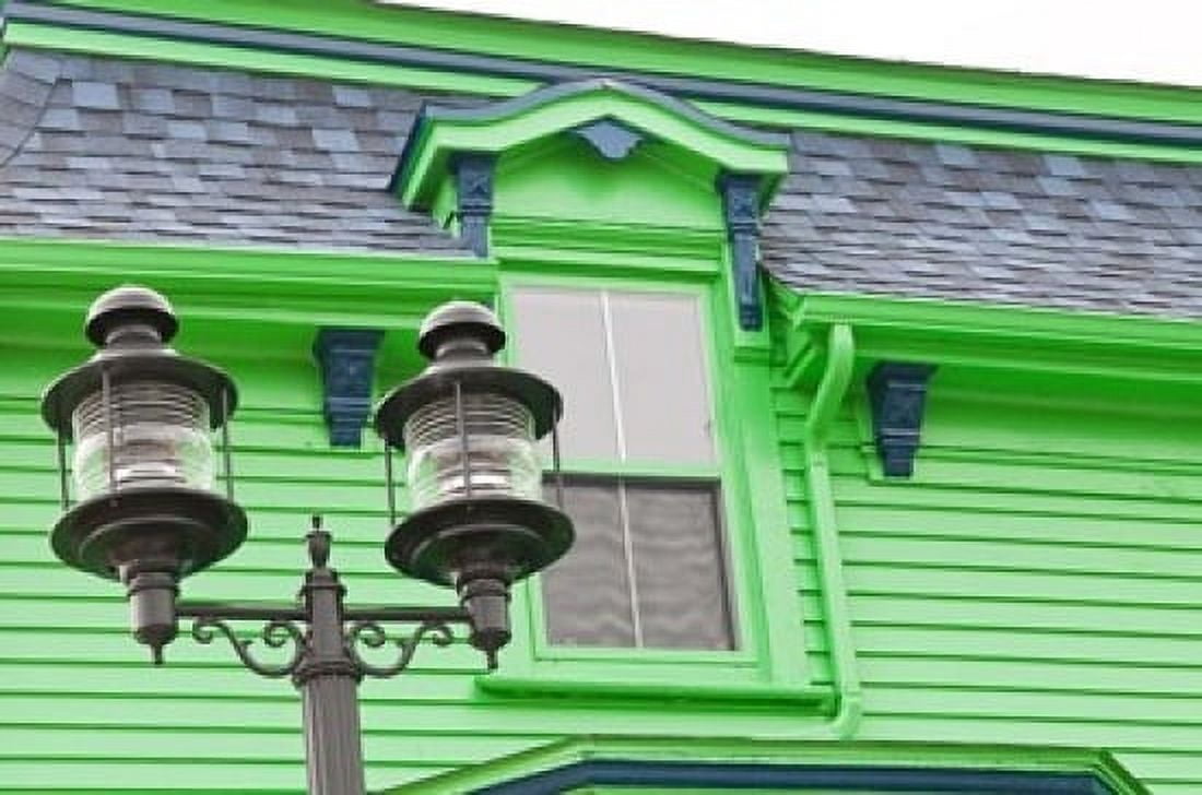 Canada Lunenburg Architechture Canvas Art - Michael DeFreitas DanitaDelimont (36 x 24)