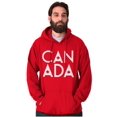thumbnail image 1 of Canada Maple Leaf Flag Patriotic Hoodie Sweatshirt Women Men Brisco Brands S, 1 of 6