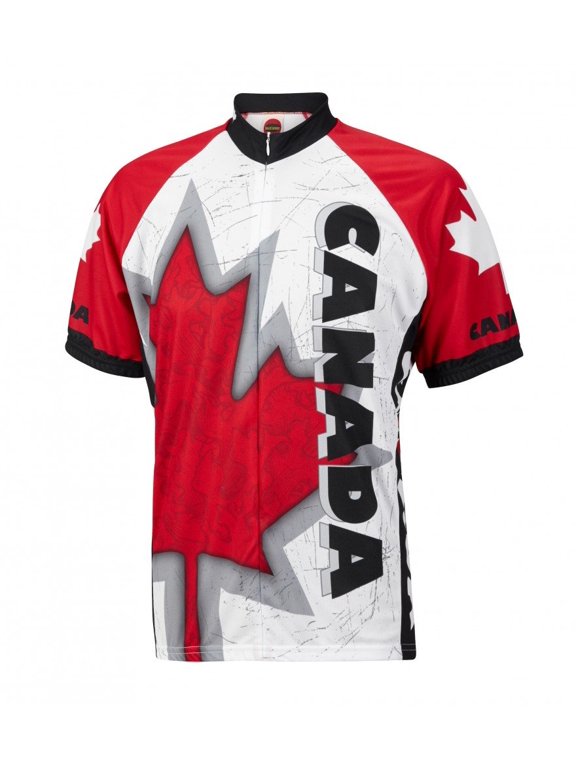 Canada Maple Leaf Men's Cycling Jersey - Large