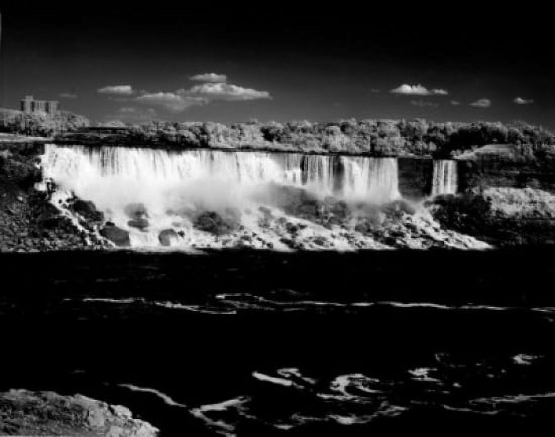 Canada Niagra Falls Infrared view taken from Canadian side Canvas Art - (18 x 24)