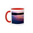thumbnail image 1 of 3drose, Canada, Ontario, Quetico Park, Lake Agnes Sunset, 15oz Two-tone Red Mug, 1 of 6