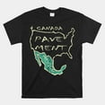 Canada Pavement Mexico Map Country Shirt