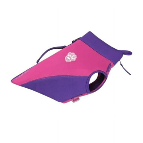 Canada Pooch 628284112624 High Tide Dog Life Jacket, Pink & Purple - Size 10
