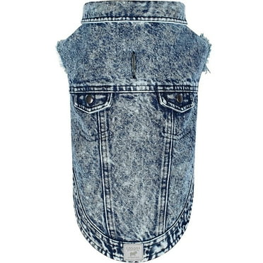 Canada Pooch Dog Denim Vest Blue 16