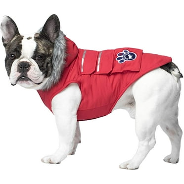 Canada Pooch Everest Explorer Fleece Lined Insulated Dog Coat (Red, 18)