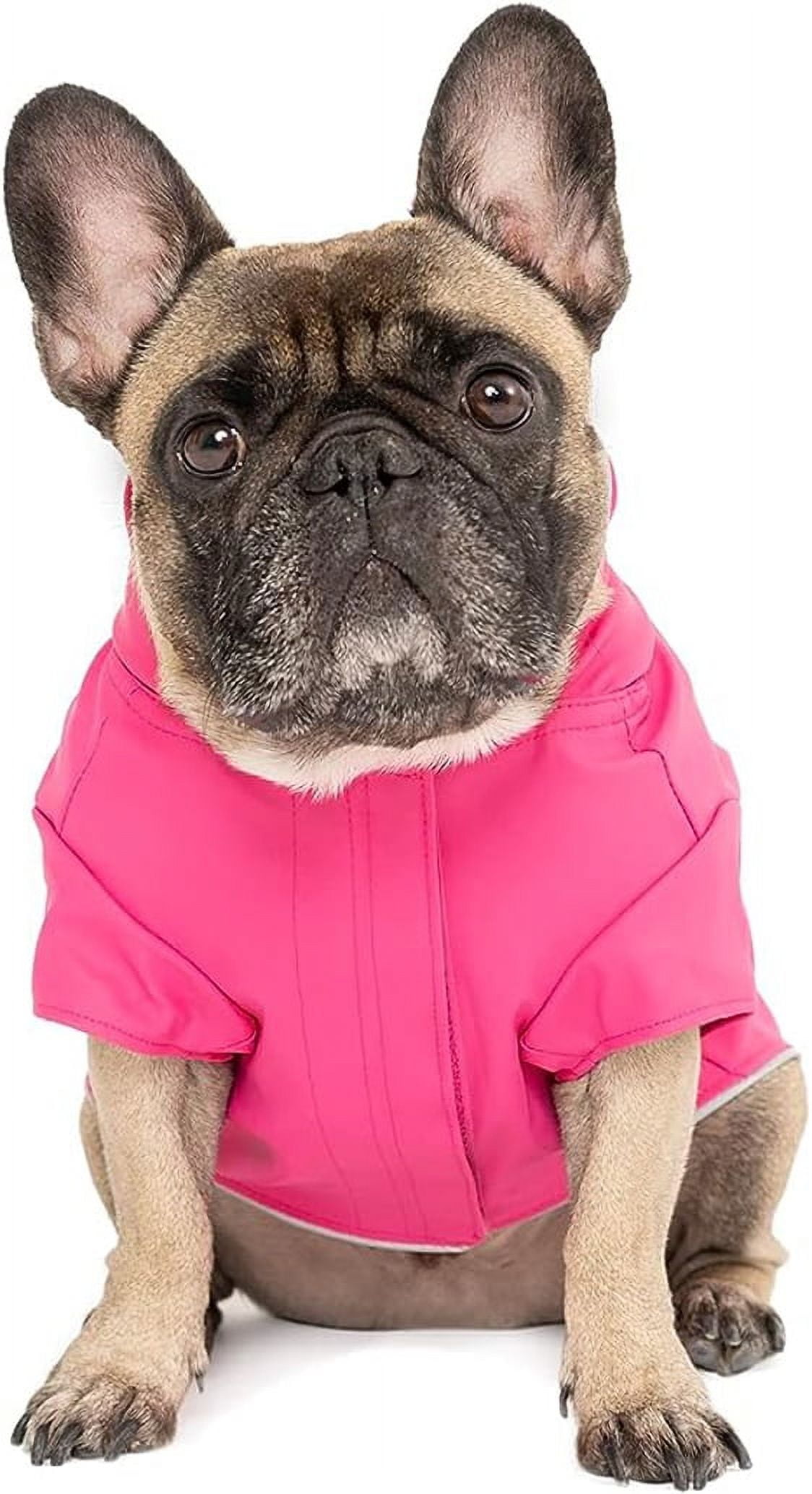 Canada Pooch Torrential Tracker Waterproof Dog Rain Coat (Pink, 10 (9