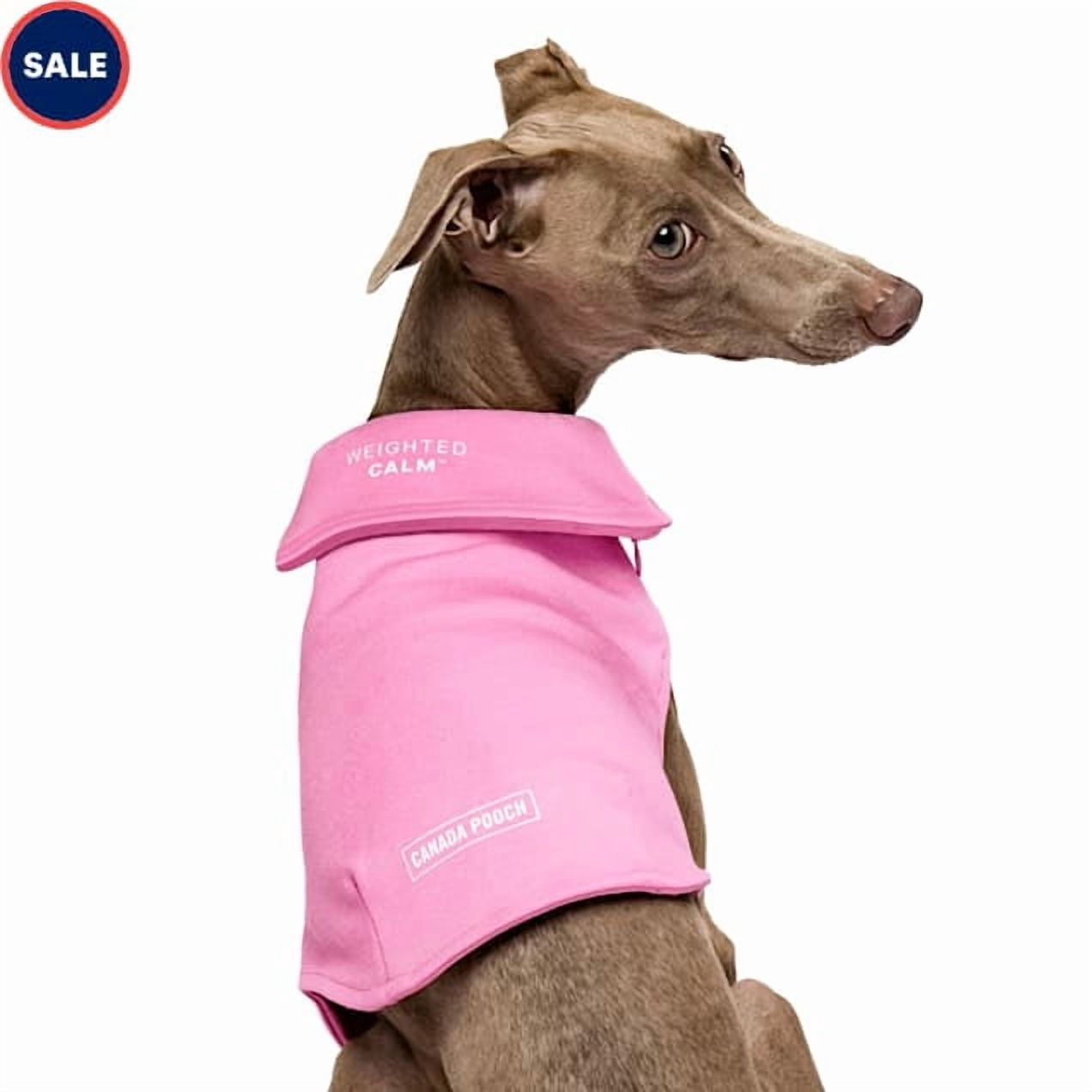 Canada Pooch Weighted Calming Dog Vest, Pink, XX-Large