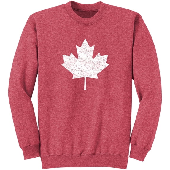 Canada Sweatshirt Canadian Maple Leaf Flag Country Pride Pullover Fleece Crewneck Sweater