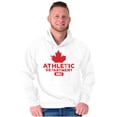 thumbnail image 1 of Canada Pride Distressed Maple Leaf Unisex Plus Fleece Graphic Hoodie Brisco Brands 2X, 1 of 5