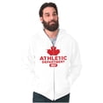 thumbnail image 1 of Canada Pride Distressed Maple Leaf Unisex Fleece Graphic Zip Up Hoodie Brisco Brands 3X, 1 of 5