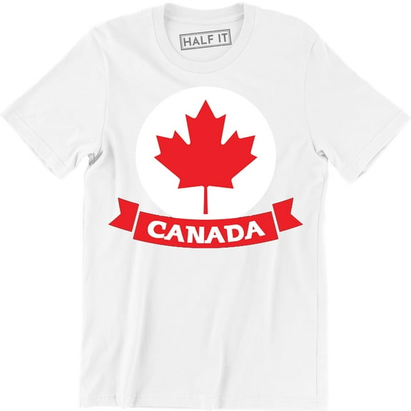 Canada Pride Mens Funny Patriotic Flag Retro Feel Canadian Maple Leaf T-Shirt