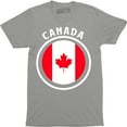 thumbnail image 1 of Canada Pride Mens Funny Patriotic Novelty Retro Feel Canadian Maple Leaf T-Shirt, 1 of 4