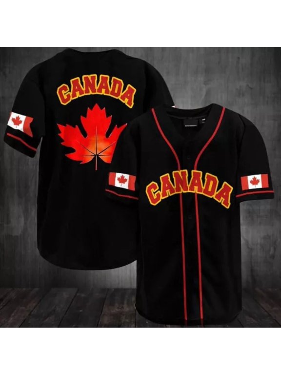 Canada Red Baseball Jersey Shirt Gift Men Women - Hot Sale 2026