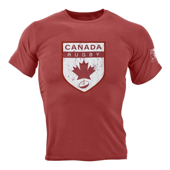 Canada Rugby Logo T-Shirt - Red / 2X-Large