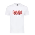 thumbnail image 1 of Canada Soccer T-Shirt 2026 – Unisex Adult Football Fan Tee, World Tournament Supporter Shirt - White - S, 1 of 2