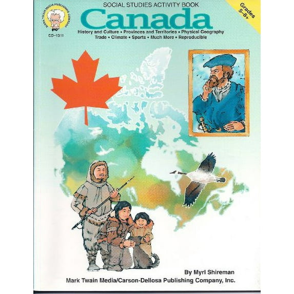 Pre-Owned Canada: Social Studies Activity Book : 5-8+ Paperback