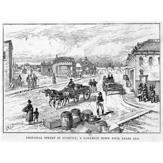 Canada Sudbury Poster Print By Mary Evans Picture Library (36 X 24)