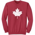 thumbnail image 1 of Canada Sweatshirt Canadian Maple Leaf Flag Country Pride Pullover Fleece Crewneck Sweater, 1 of 9