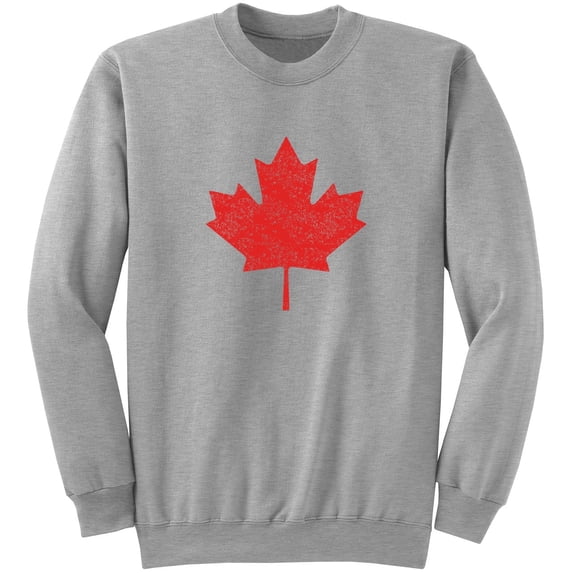 Canada Sweatshirt Canadian Maple Leaf Flag Country Pride Pullover Fleece Crewneck Sweater