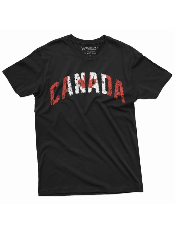 Canada T-Shirt Canadian Flag National Day Patriotic Mens T-Shirt