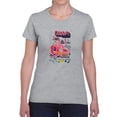 thumbnail image 1 of Canada Tourist Map T-Shirt Women -Image by Shutterstock, Female 3X-Large, 1 of 4