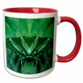 thumbnail image 1 of Canada, Victoria. Green butterfly montage. 15oz Two-Tone Red Mug mug-226693-10, 1 of 3