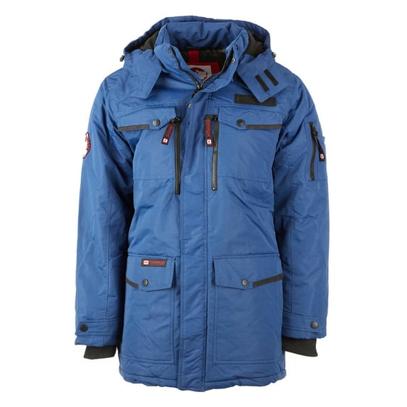 Canada Weather Gear Men's 4-Pocket Hooded Parka