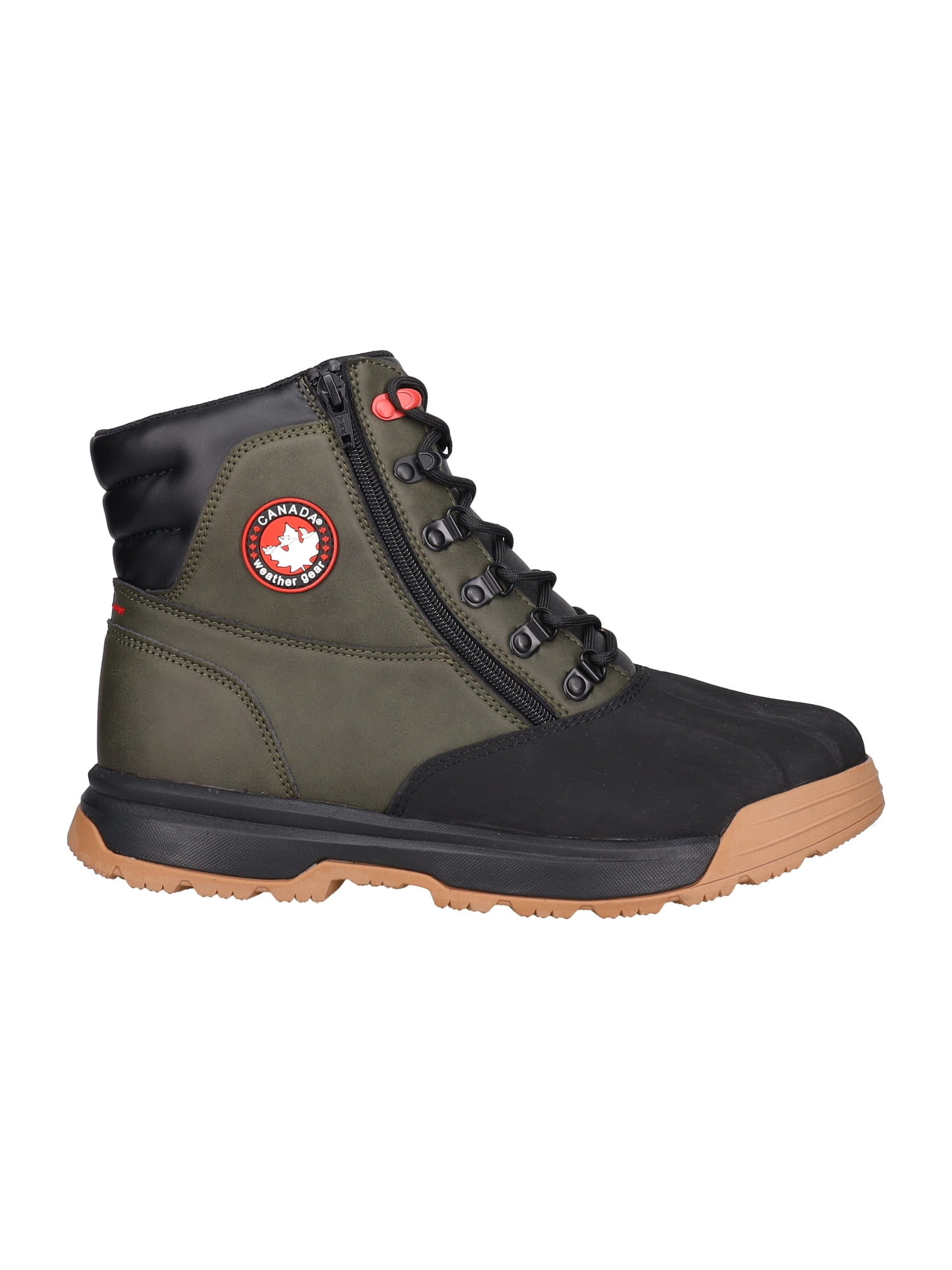 Canada Weather Gear Men's Brevin Side Zip Trekker Boot - Walmart ...