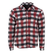 Canada Weather Gear Mens Sherpa Lined Buffalo Plaid Shirt Jacket
