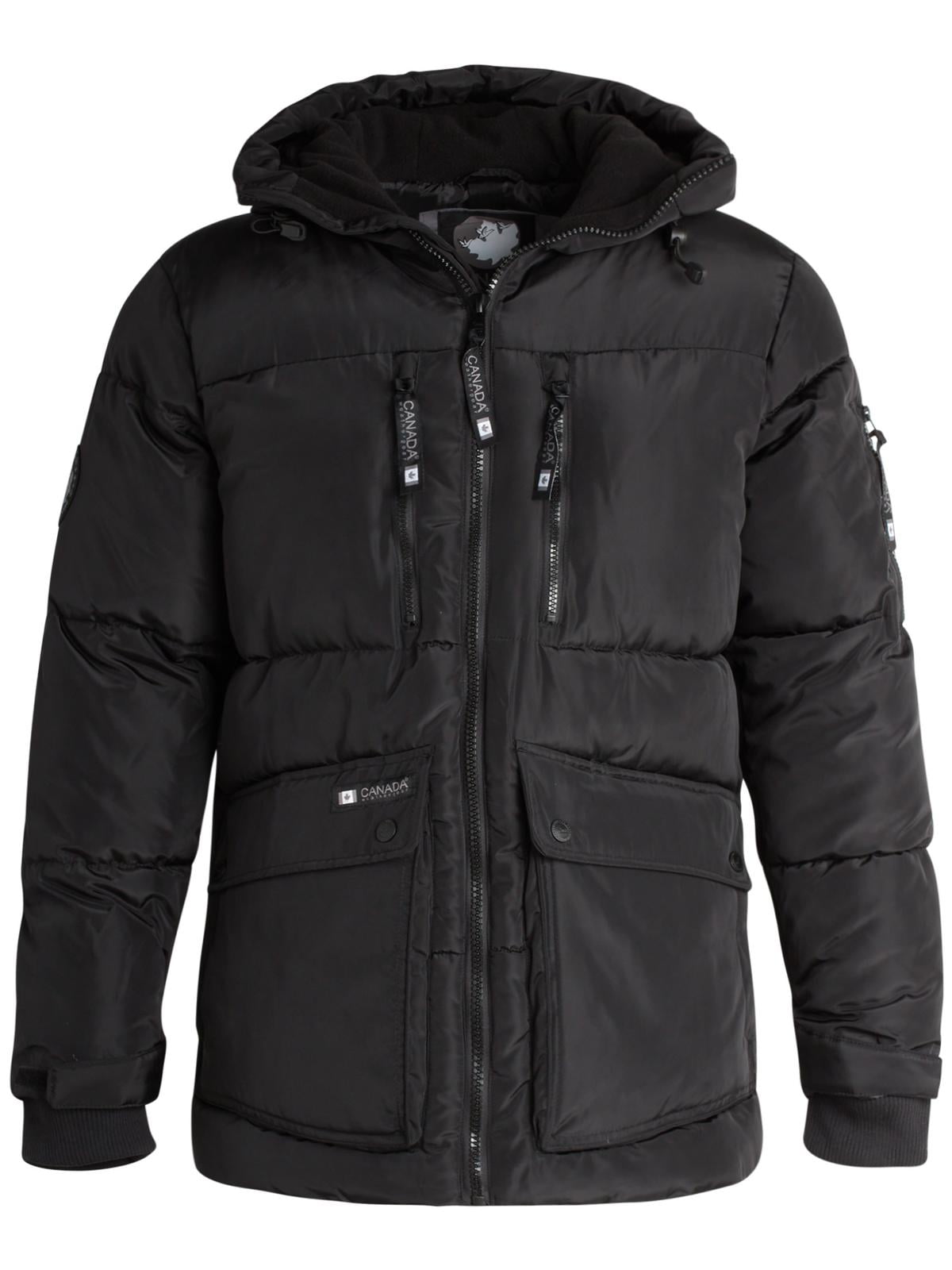 Canada Weather Gear Mens Machine Washable High Neck New