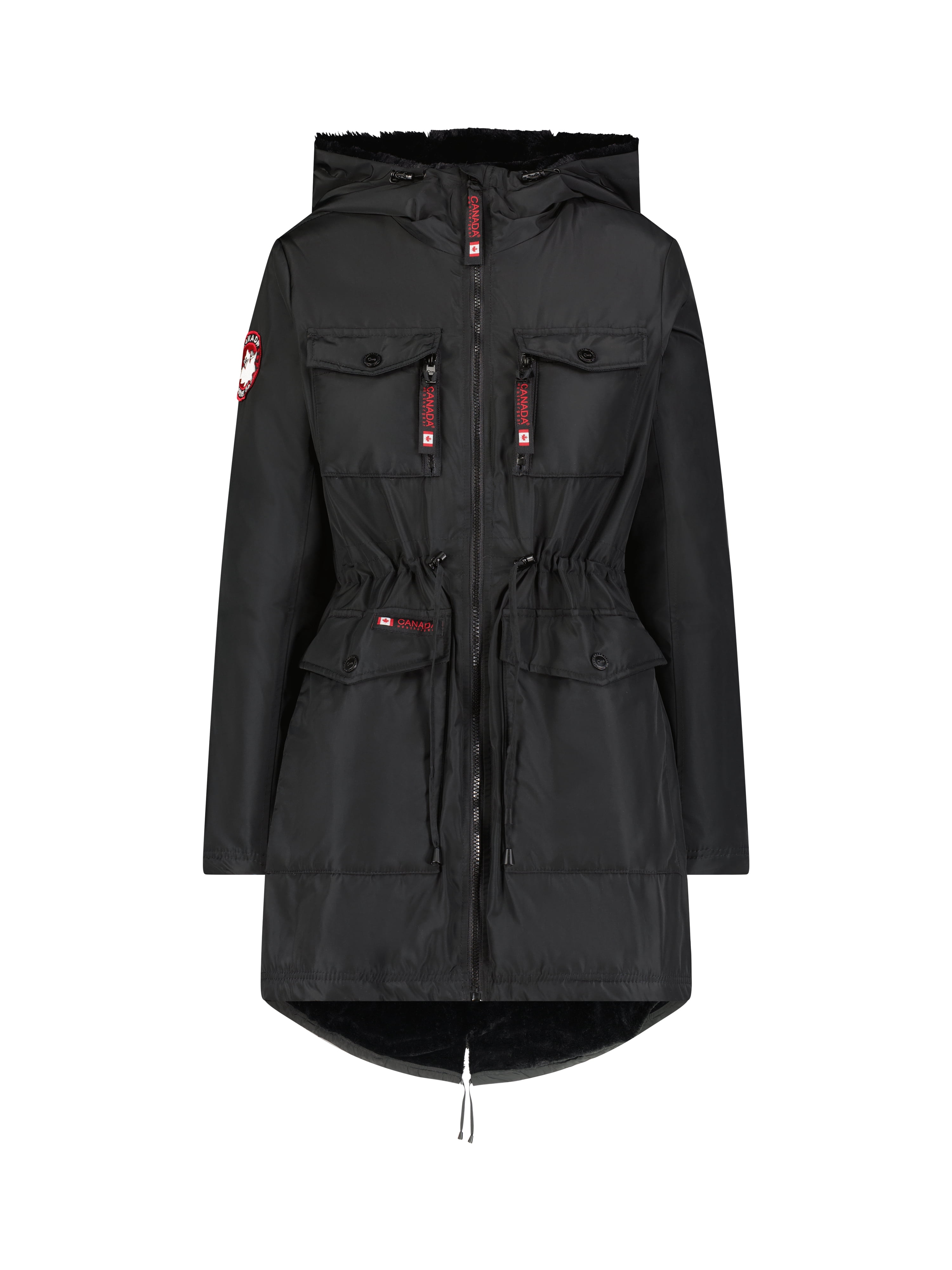 Canada Weather Gear Women's Faux Fur Lined Anorak Jacket
