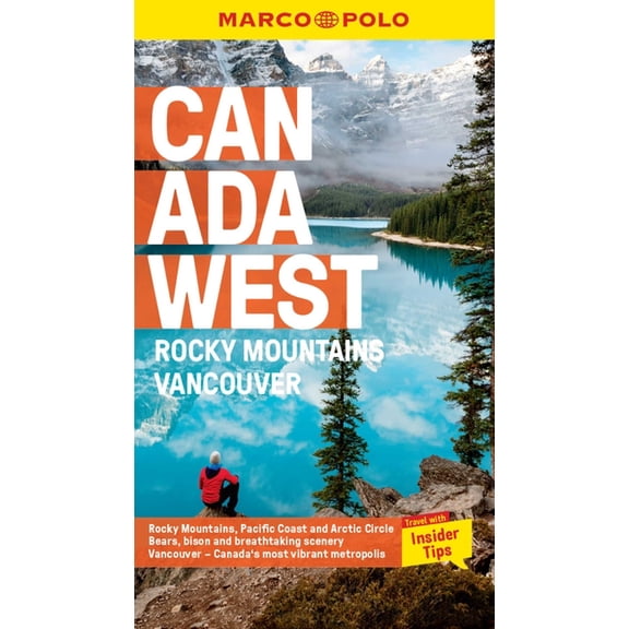 Canada West Marco Polo Pocket Travel Guide - with pull out m