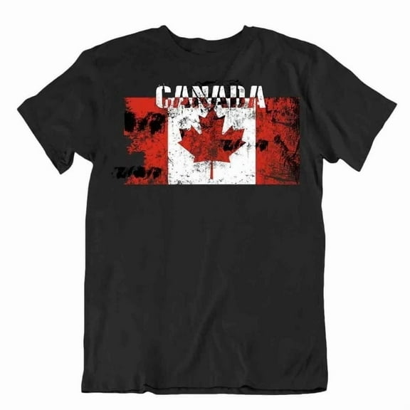 Canada flag Tshirt T-shirt Tee top city map Maple Leaf arms royal pride gift