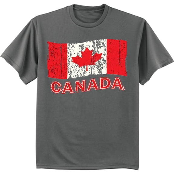 Canada flag t-shirt graphic tee for men