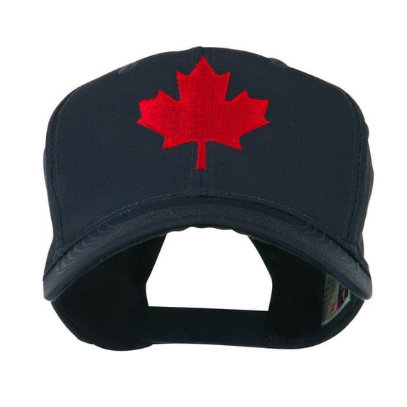 Canada's Maple Leaf Embroidered Cap - Navy OSFM